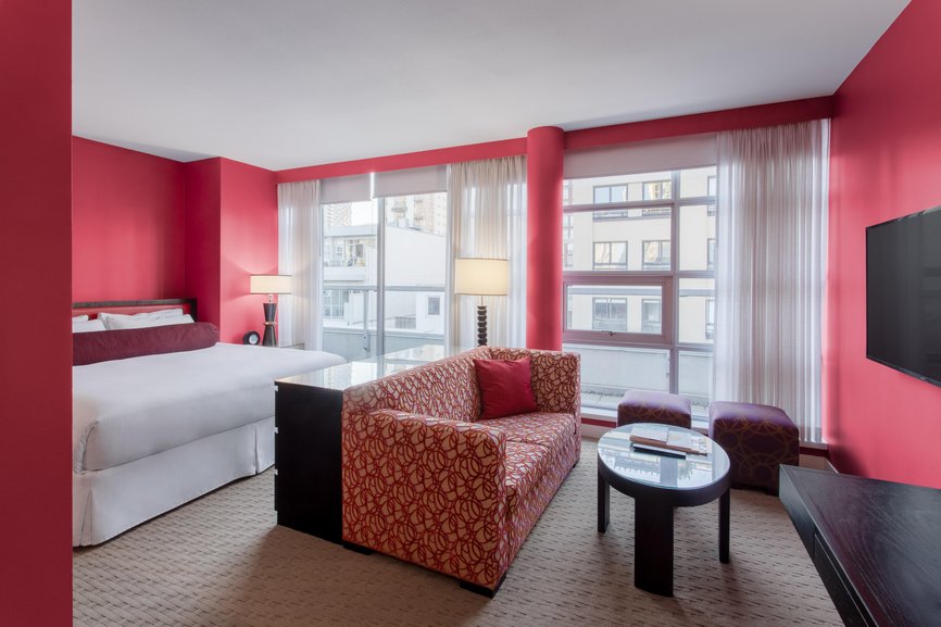 Balcony Studio Bedroom